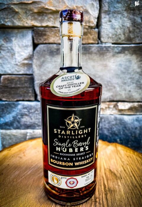 Starlight Distillery 3-grain Single Barrel Bourbon Whiskey