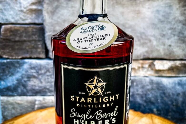 Starlight Distillery 3-grain Single Barrel Bourbon Whiskey