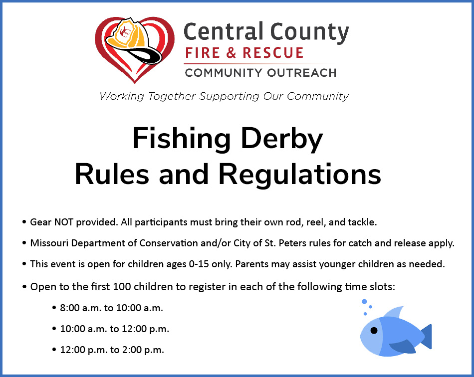Fishing Derby Rules and Regulations